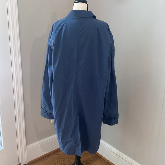 Men's NWT J. Crew raincoat quiet luxury XL professional minimalist neutral - Picture 6 of 12